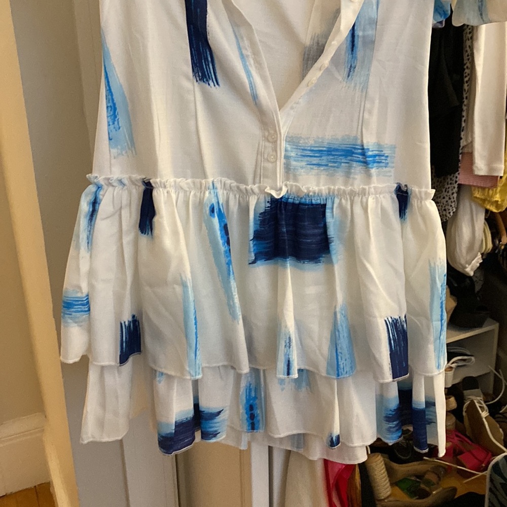 Color Block Summer Dress - Picture 6 of 7